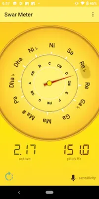 Swar Meter android App screenshot 2